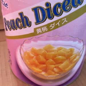 黄桃ダイス（ヘコ缶）１号缶