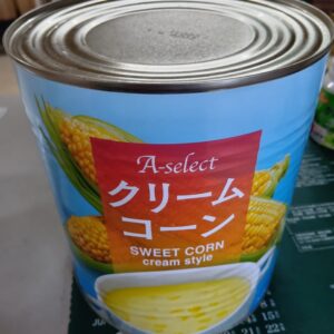 スイートコーンクリームスタイル缶２．９ｋ